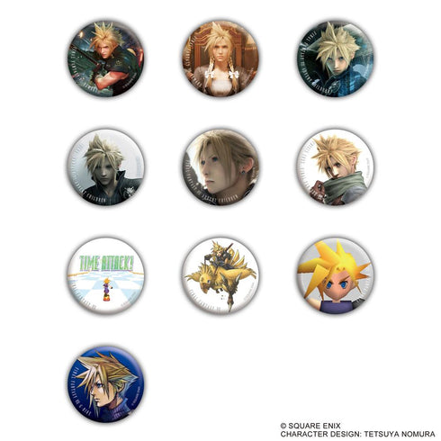 『ファイナルファンタジーVII』カンバッジコレクション クラウド・ストライフ Vol.2【BOX】【202509再販】